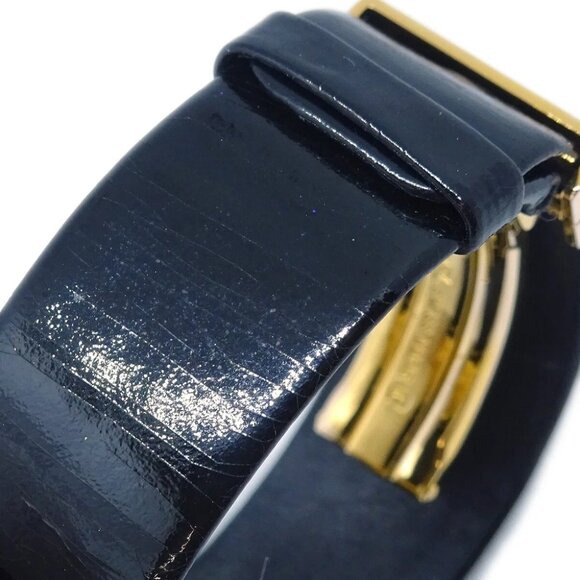 Chanel Matelasse Watch 18KYG Black C.D.35898 - Picture 7 of 10